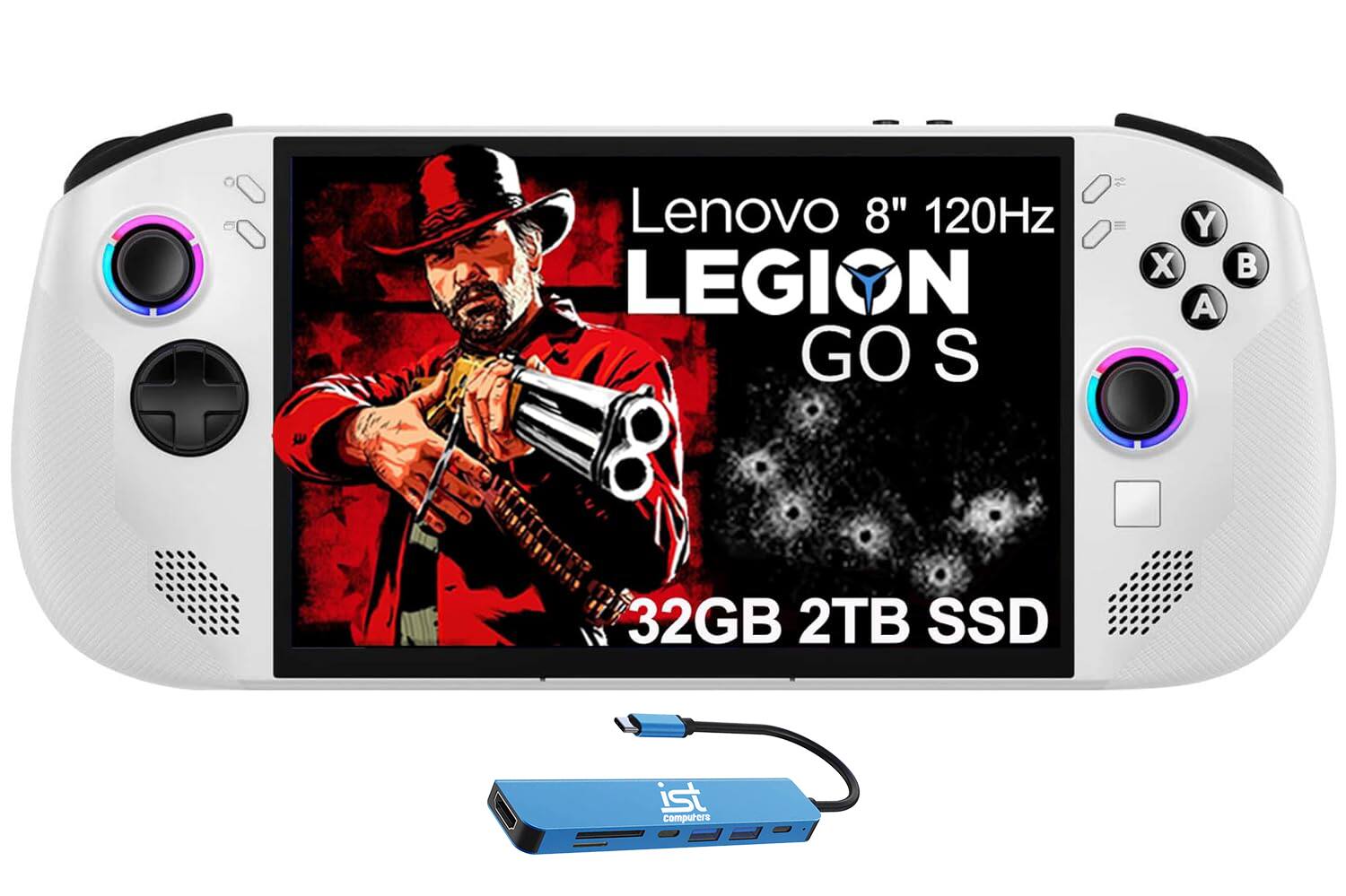 Legion Go S 8 pulgadas 120Hz Consola Portatil Gaming - AMD Ryzen Z2 Go - WindowsOS - 32 GB con 2 TB SSD - Windows - Windows