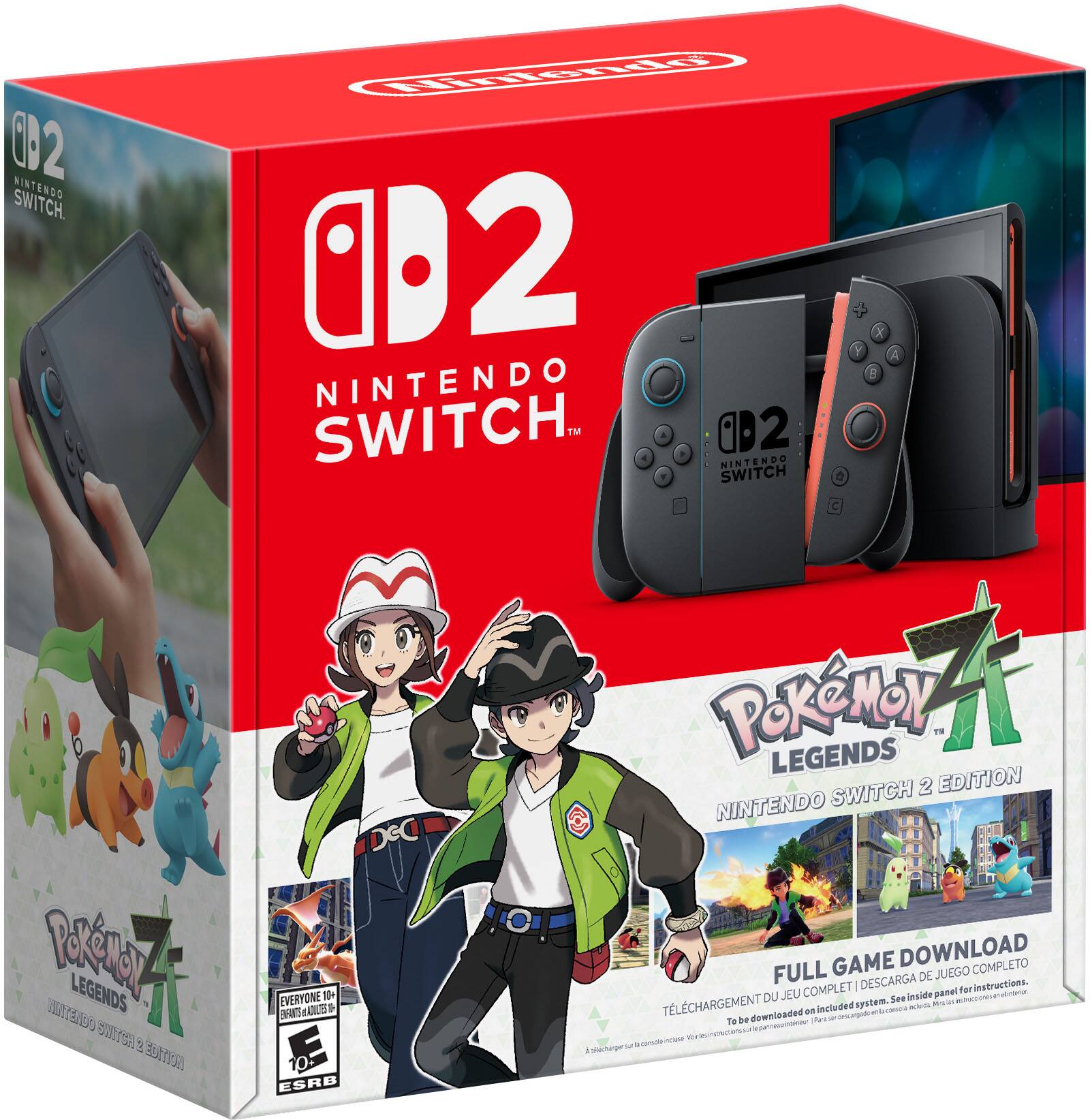Switch 2 + Pokémon Legends: Z-A - Nintendo Switch 2 Edition Paquete - Nintendo Switch 2
