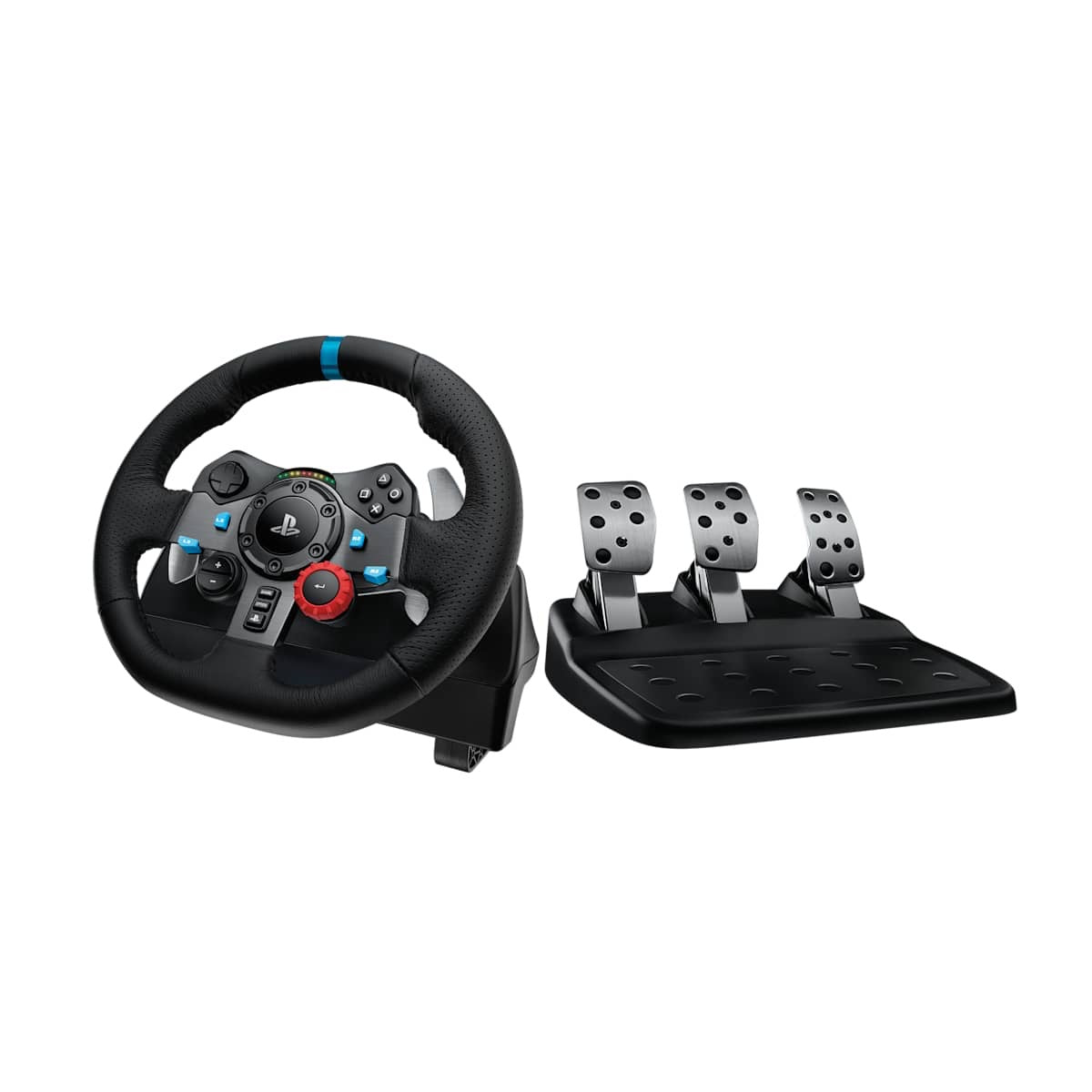 Logitech - G29 Volante y Pedales de Carreras para PS5, PS4, PC, Mac - Negro