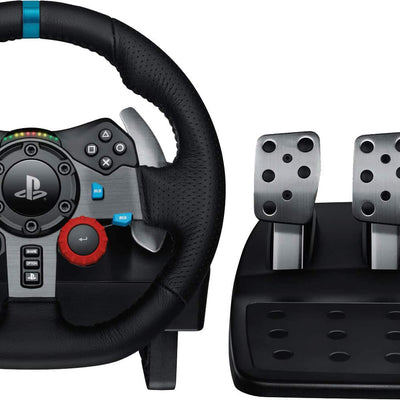 Logitech - G29 Volante y Pedales de Carreras para PS5, PS4, PC, Mac - Negro