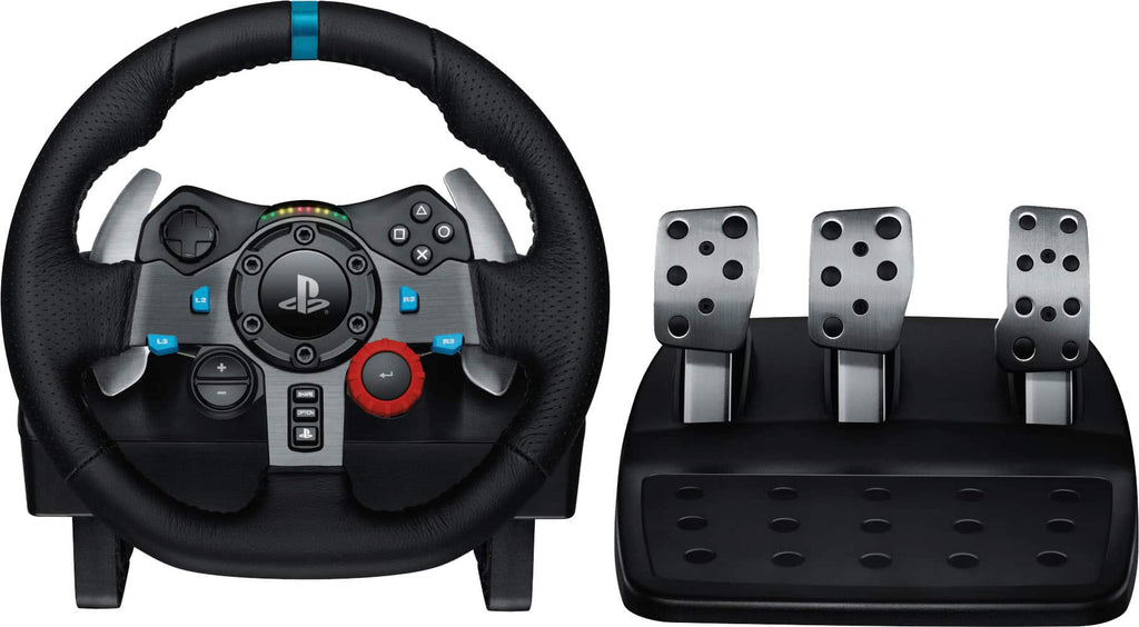 Logitech - G29 Volante y Pedales de Carreras para PS5, PS4, PC, Mac - Negro