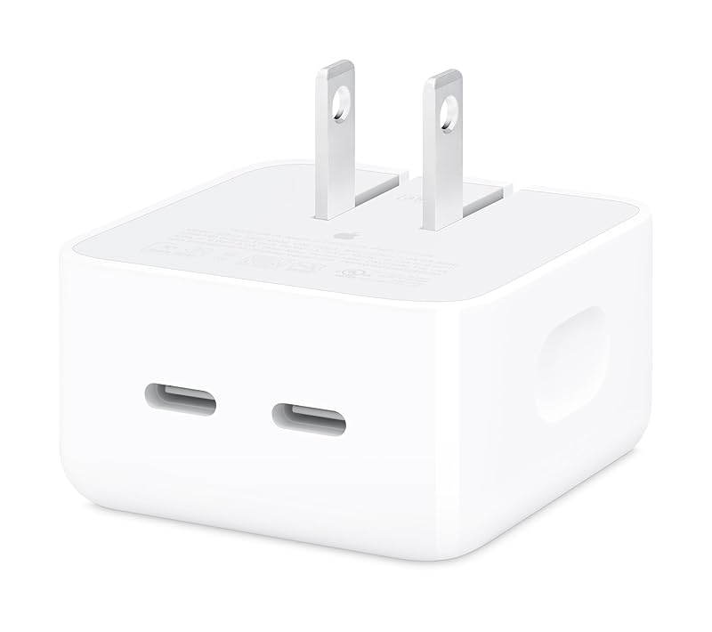 Apple 35W Dual USB-C Compact Power Adapter