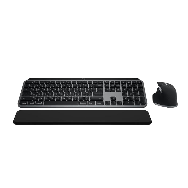 Logitech MX Keys S Full-Size Wireless Keyboard