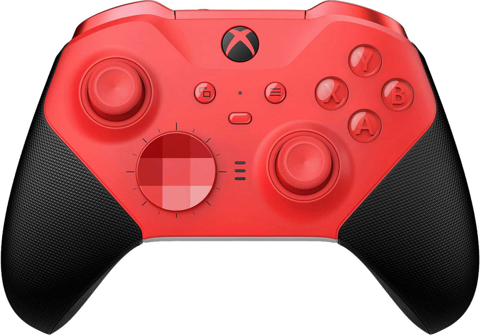 Microsoft - Elite Series 2 Core Control Inalambrico para Xbox Series X, Xbox Series S, Xbox One, PCs, and Dispositivos en la Nube - Rojo