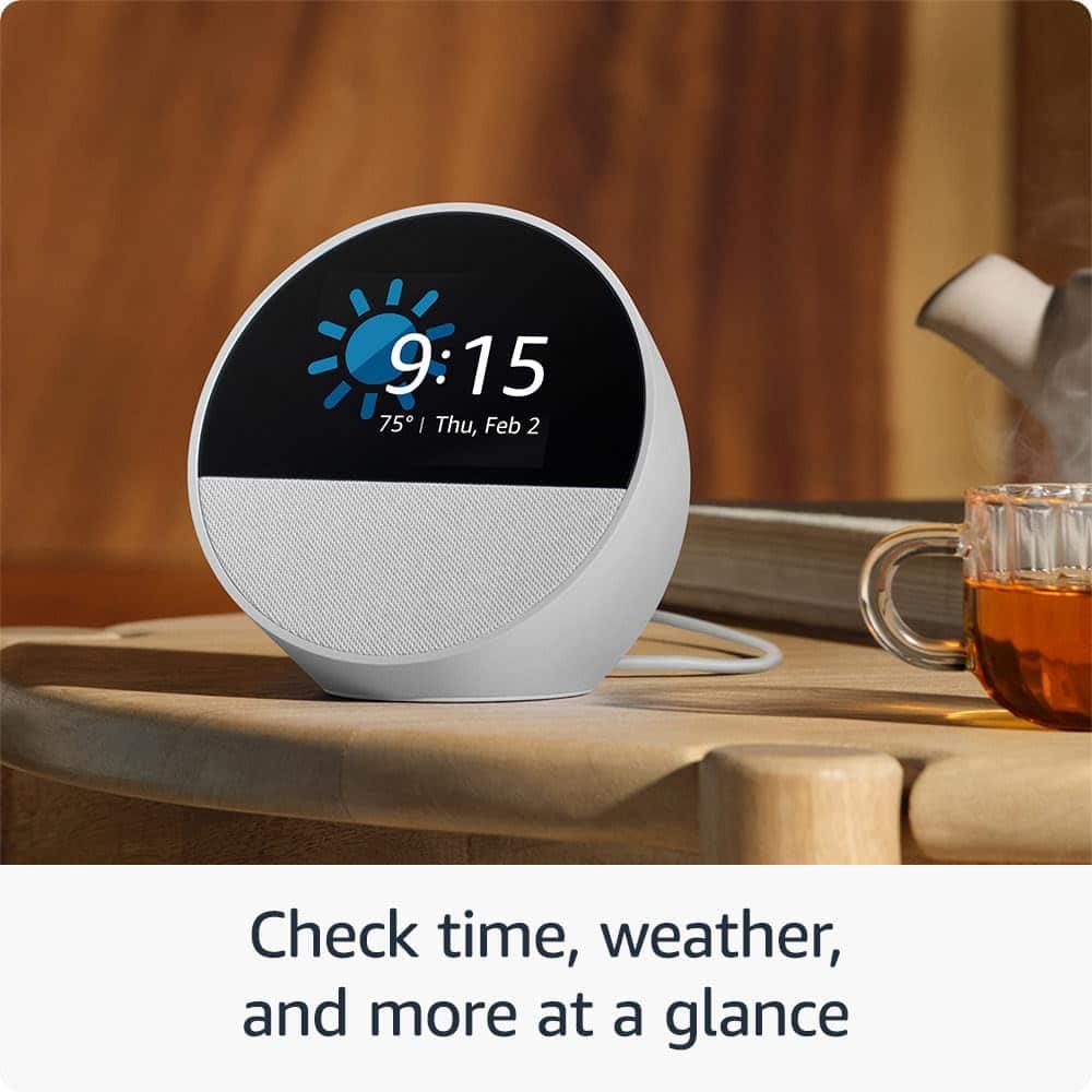 Amazon - Echo Spot (2024 release), Reloj Inteligen