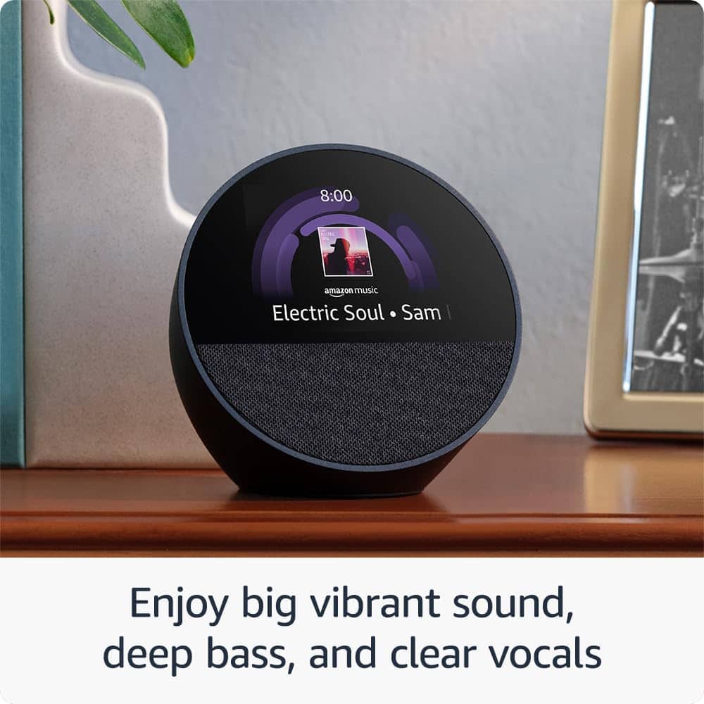 Amazon - Echo Spot (2024 release), Reloj Inteligen