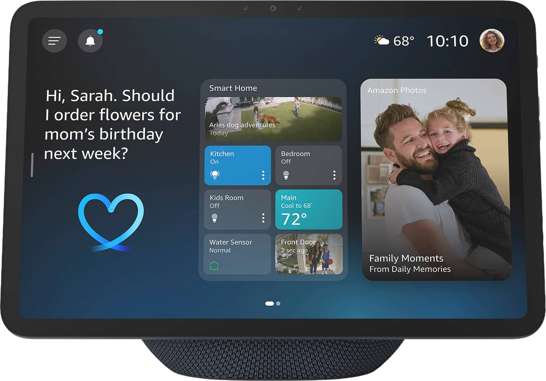 Amazon - Echo Show 11, Full-HD 11 pulgadas display con audio espacial, para Alexa+ - Grafito