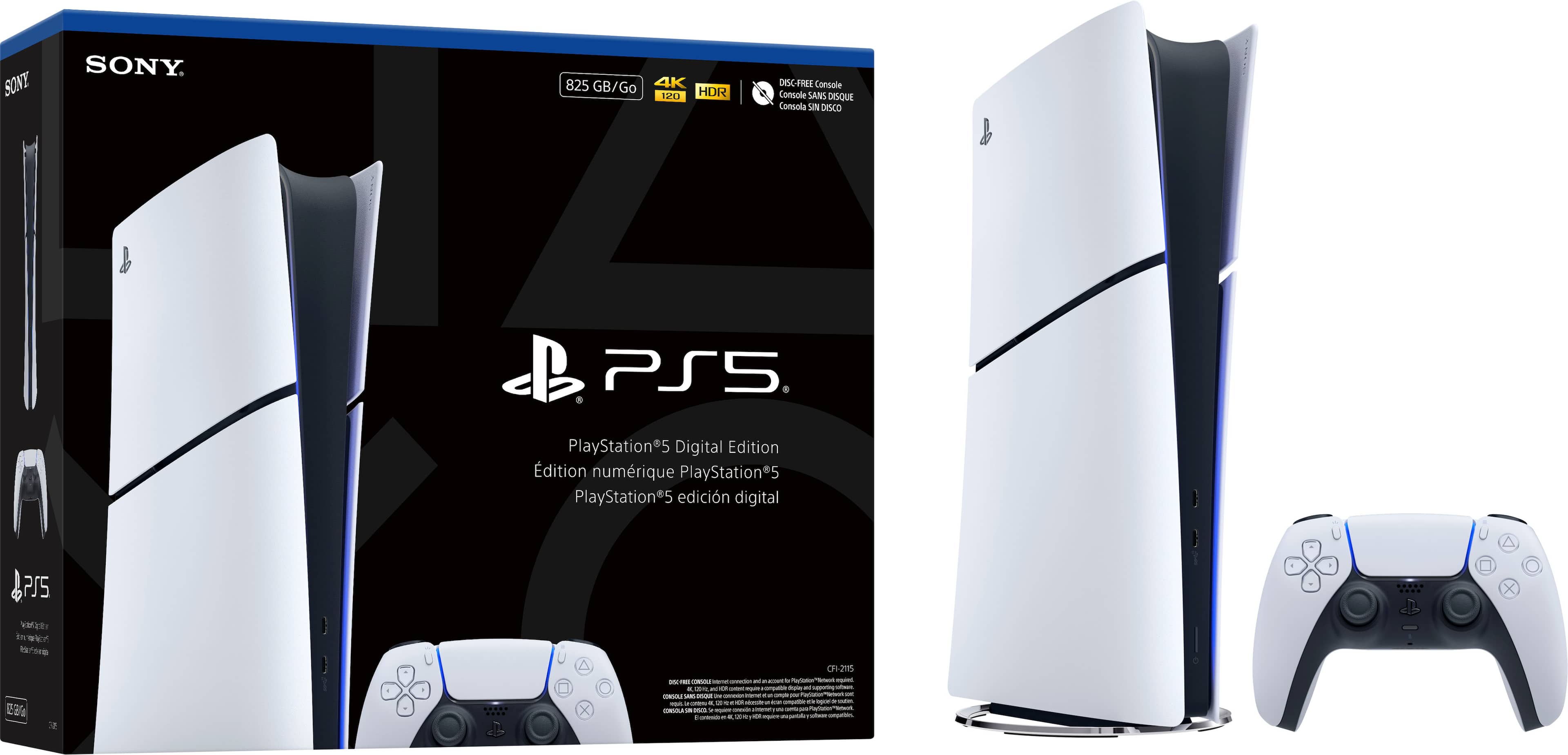 PlayStation 5 Slim Consola Edicion Digital – 825GB - PlayStation 5
