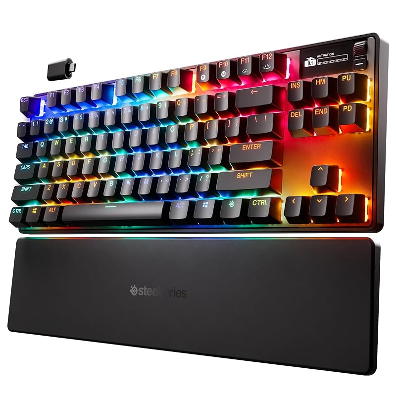 SteelSeries Apex Pro TKL Gen 3 Wireless Gaming Keyboard