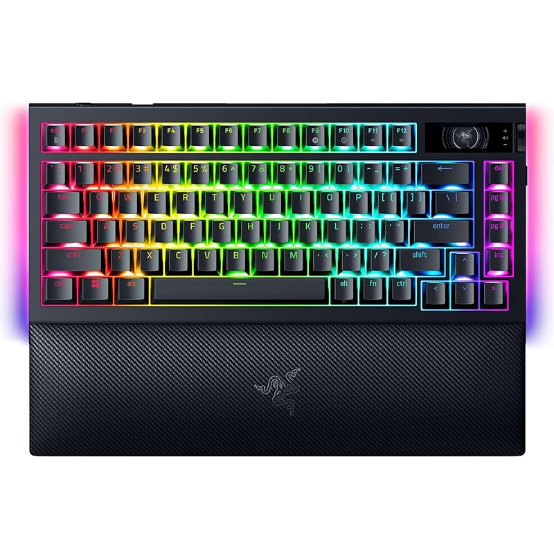 Razer BlackWidow V4 Pro 75% Wireless Gaming Keyboard