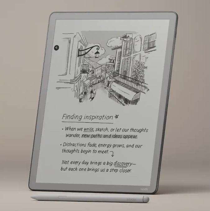 Amazon Kindle Scribe - 16GB - Pantalla de 11" - Sin Luz Frontal