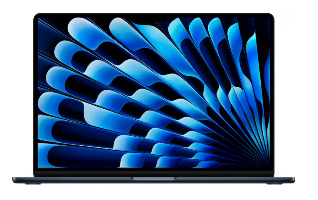Apple - MacBook Air 15-inch Laptop - Apple M4 chip Built for Apple Intelligence - 16GB Memory - 256GB SSD - Midnight