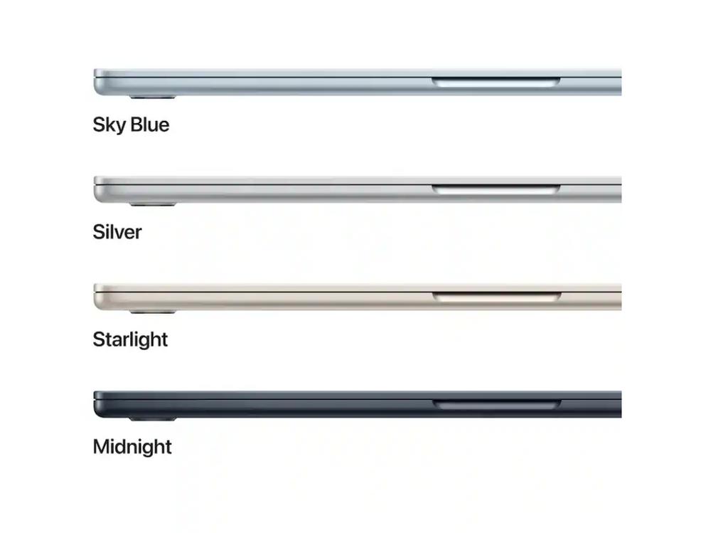 Apple - MacBook Air 15-inch Laptop - Apple M4 chip Built for Apple Intelligence - 16GB Memory - 256GB SSD - Midnight