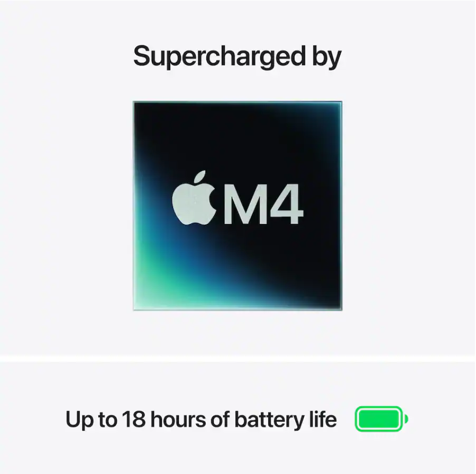 Apple - MacBook Air 15-inch Laptop - Apple M4 chip Built for Apple Intelligence - 16GB Memory - 256GB SSD - Midnight