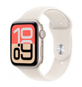 Apple Watch SE 3 (GPS) 44mm Starlight Aluminum Case with Starlight Sport Band
