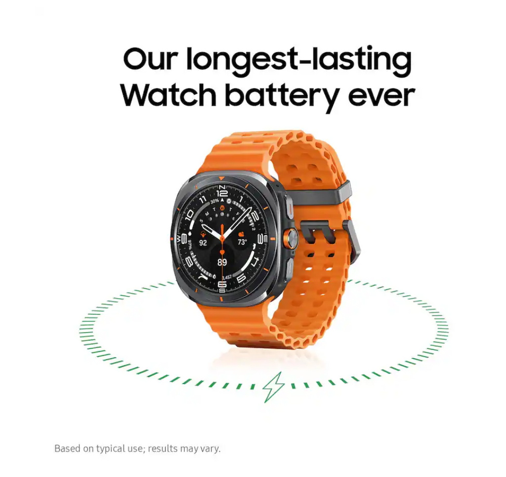 Samsung - Galaxy Watch Ultra Titanium Smartwatch 47mm LTE