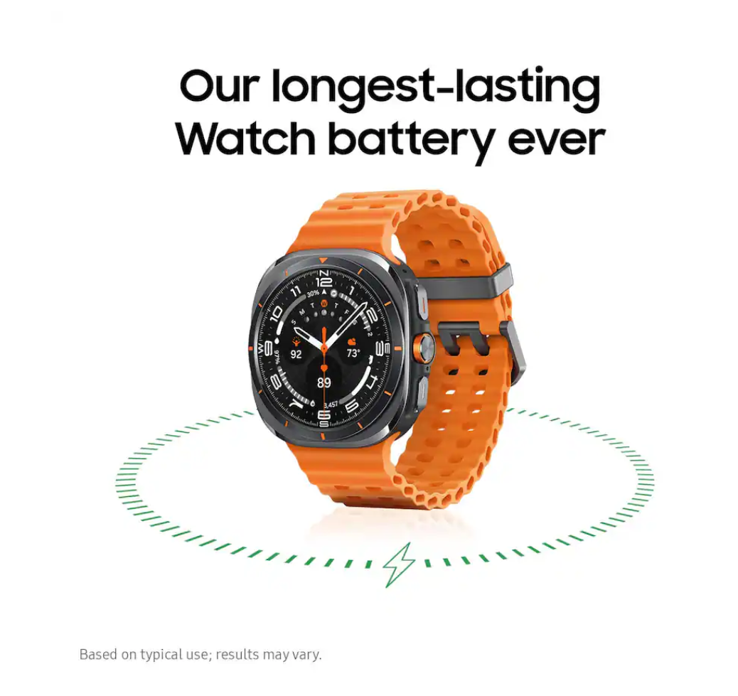 Samsung - Galaxy Watch Ultra Titanium Smartwatch 47mm LTE