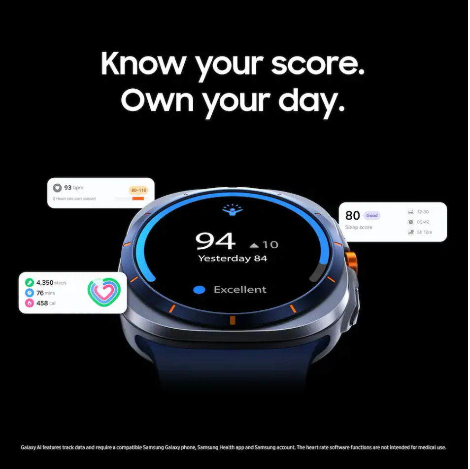Samsung - Galaxy Watch Ultra Titanium Smartwatch 47mm LTE