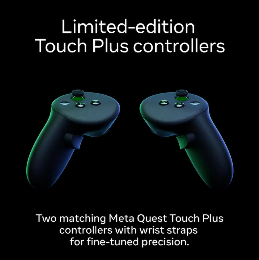 Meta Quest 3S - Edición Xbox - 128GB - 3 Meses Xbox Game Pass Ultimate - Negro Carbon