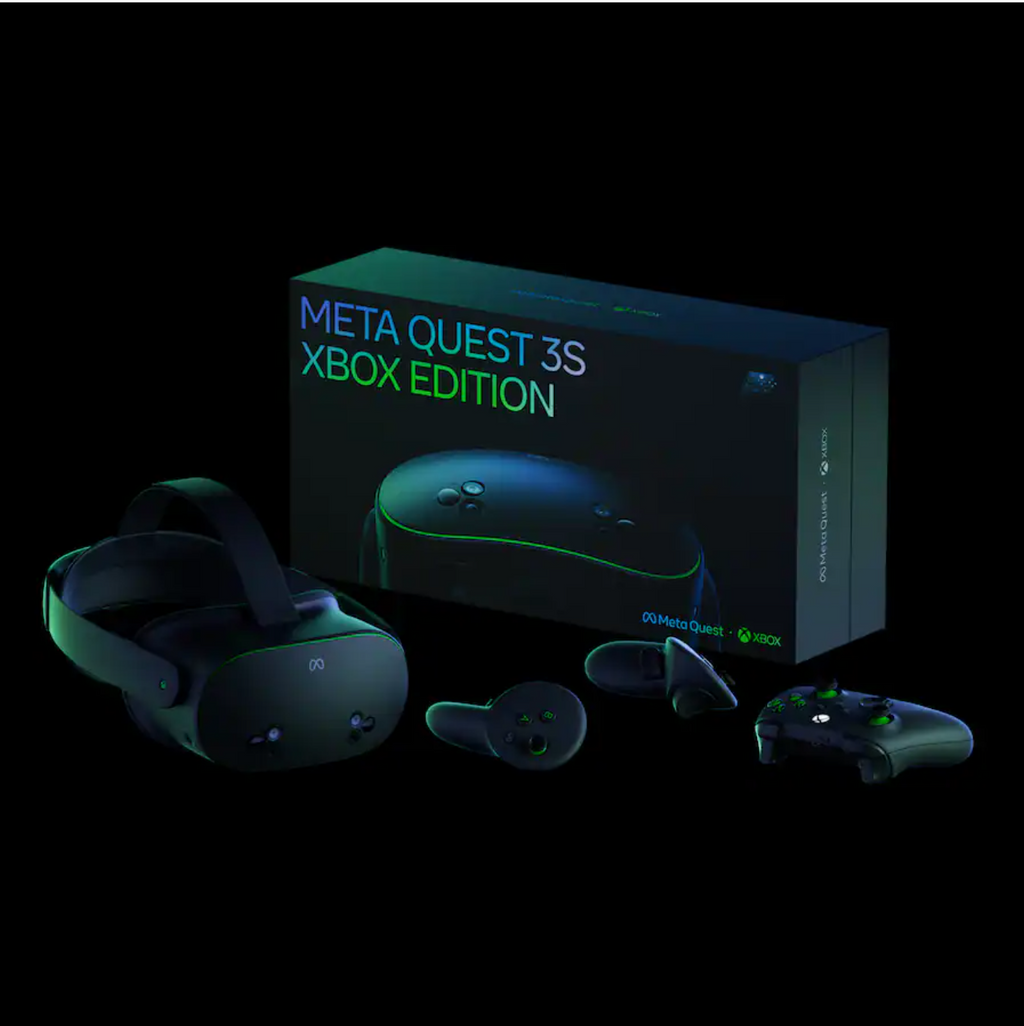 Meta Quest 3S - Edición Xbox - 128GB - 3 Meses Xbox Game Pass Ultimate - Negro Carbon