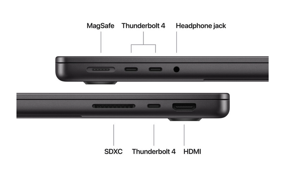 Apple 14" MacBook Pro (M5, Space Black) 32GB Unified RAM | 4TB SSD