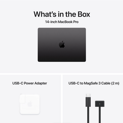 Apple 14" MacBook Pro (M5, Space Black) 32GB Unified RAM | 4TB SSD