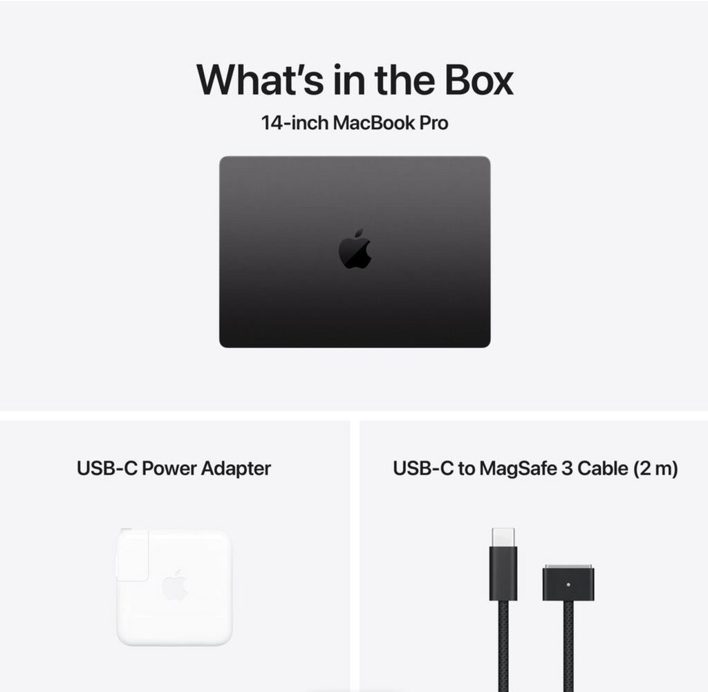 Apple 14" MacBook Pro (M5, Space Black) 32GB Unified RAM | 4TB SSD