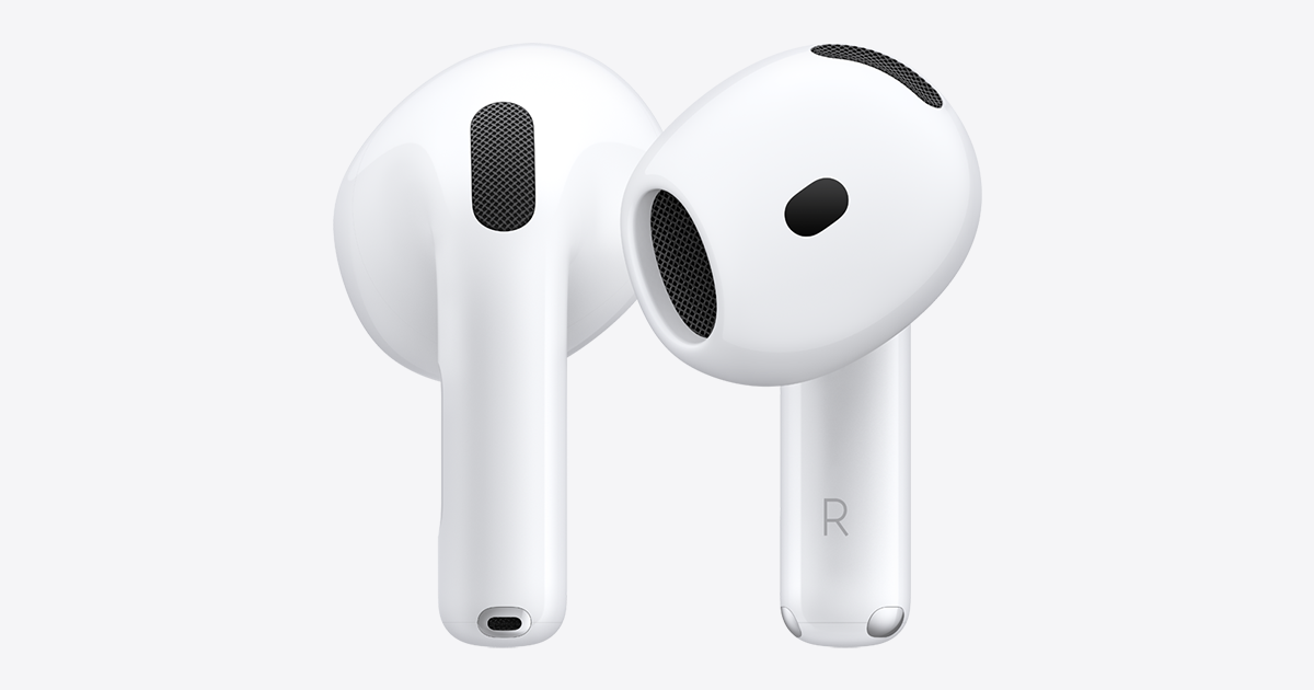 Apple AirPods 4 con Cancelación Activa de Ruido