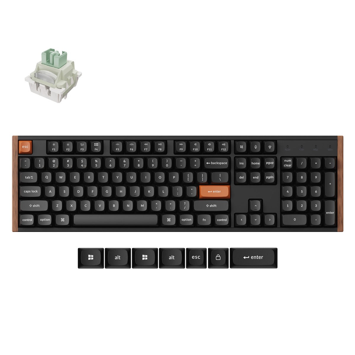 Keychron K10 HE 100% Hall Effect Gaming Keyboard