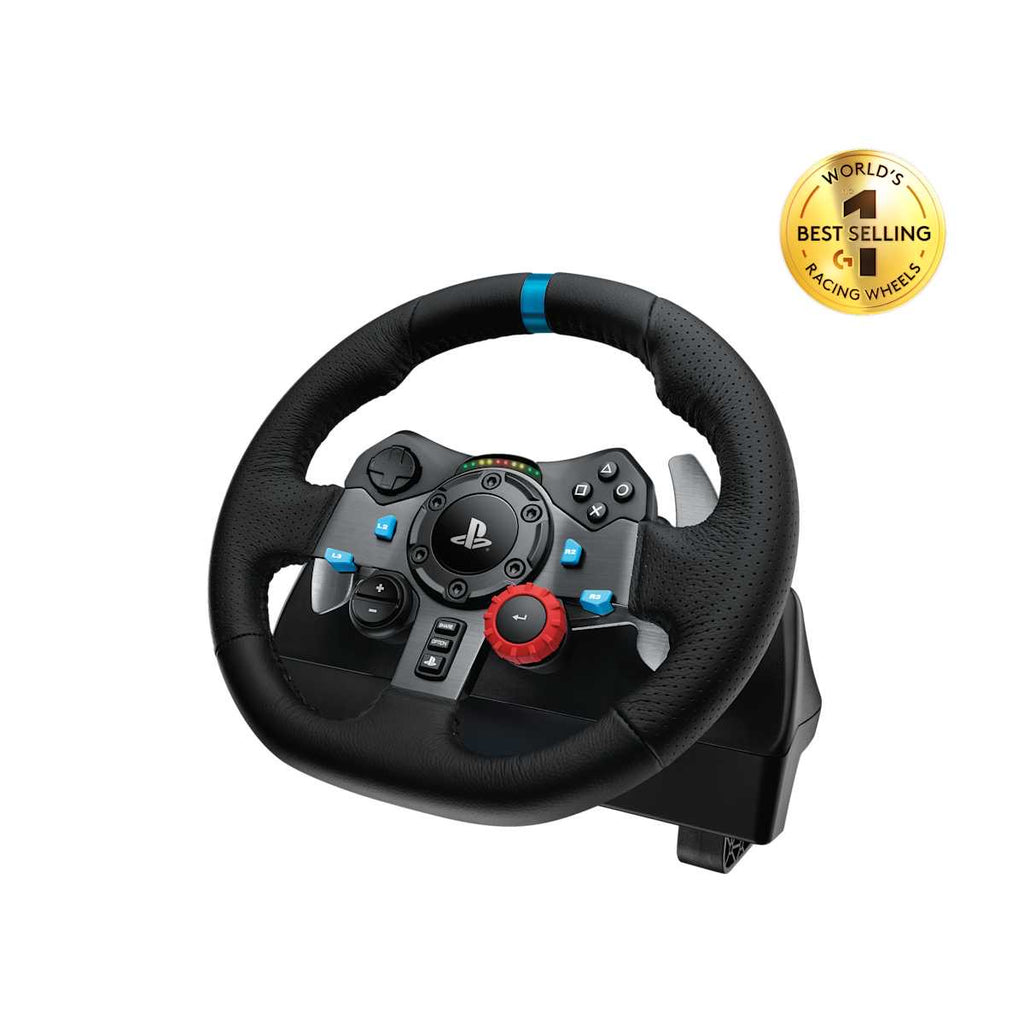 Logitech - G29 Volante y Pedales de Carreras para PS5, PS4, PC, Mac - Negro