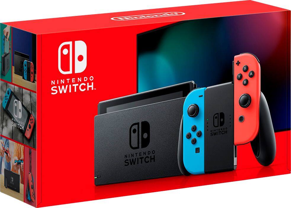 Switch con Neon Blue and Neon Red Joy‑Con - Nintendo Switch